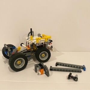 Lego Technic Car Loose Parts AS IS Yellow Black Vehicle Building Set